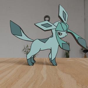 Glaceon- 2D Keychain