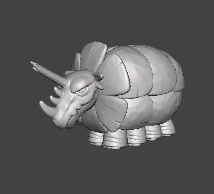 HERCULOIDS TUNDRO MINIATURE MODEL FANTASY OR SCIFI GAMES RPG DND