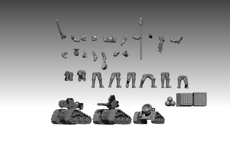 Space Cuirassiers: Feudal guard