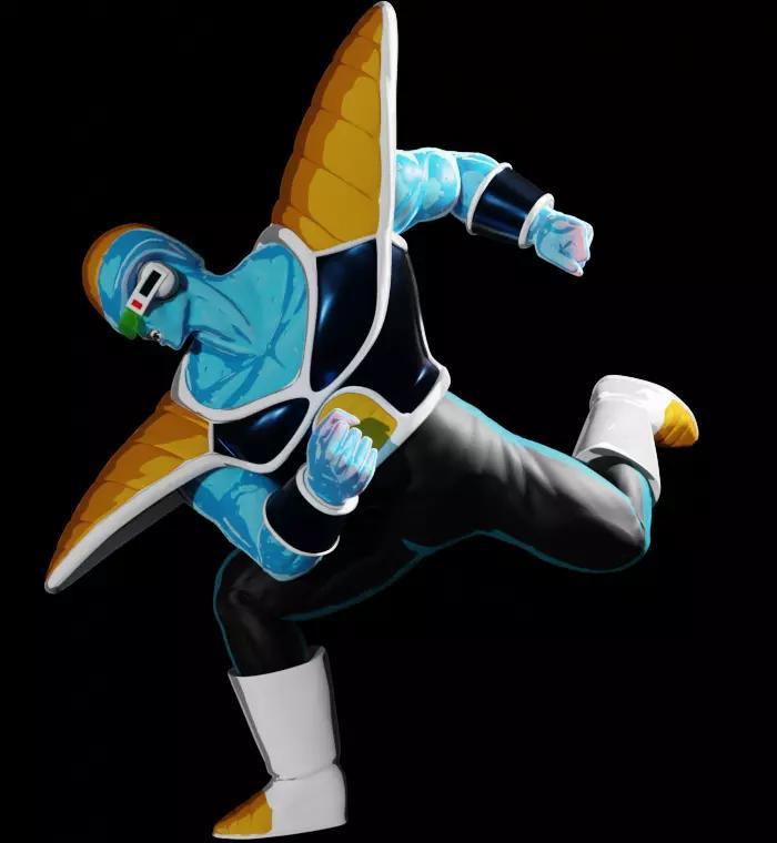 Burter from Dragon Ball Z - Chess Pack