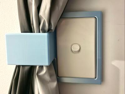 Curtain Holder for Wall Switch