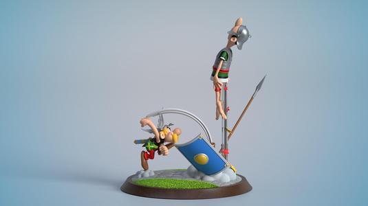 Asterix Coup de poing