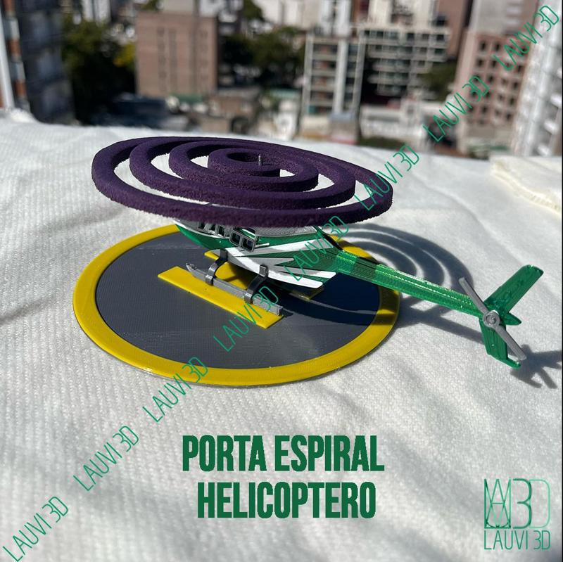 Helicopter Mosquito Killer Spiral Holder