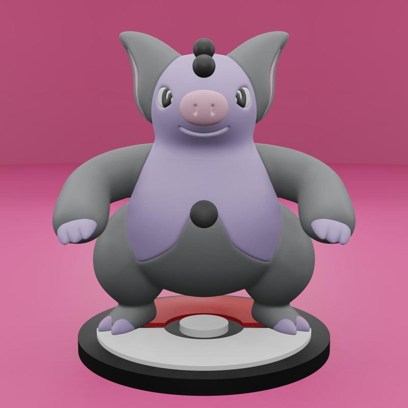 Pokemon No. 326 Grumpig