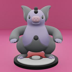 Pokemon No. 326 Grumpig