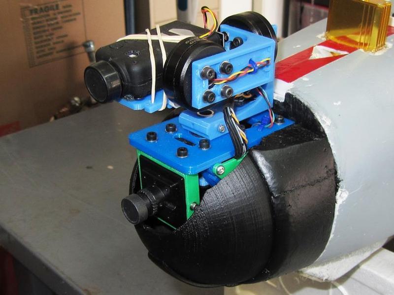 X-UAV Talon Servo Panning Brushless Gimbal