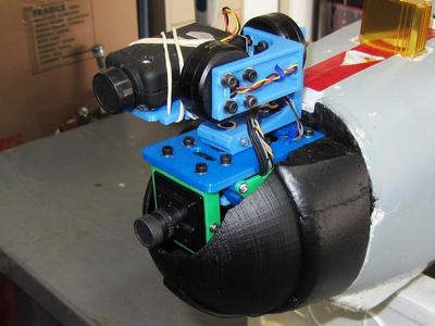 X-UAV Talon Servo Panning Brushless Gimbal