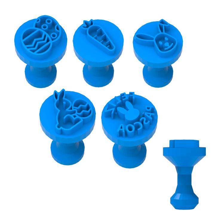 CARIMBO PARA BRIGADEIRO - COLEÇÃO PÁSCOA V2 / Candy Stamps