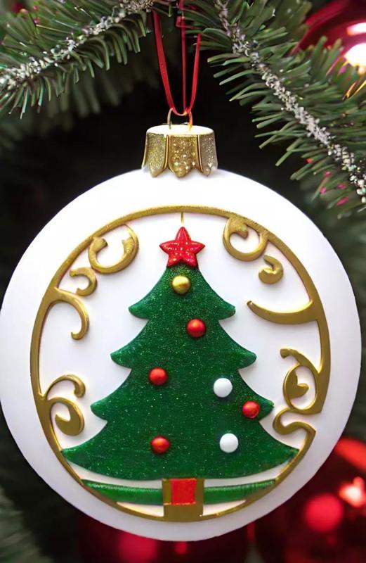 Christmas Tree Ornament - New Year Ornament