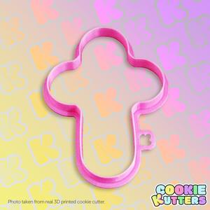 EASTER CROSS COOKIE CUTTER MOLD