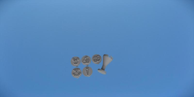 CARIMBO PARA BRIGADEIRO - COLEÇÃO PÁSCOA