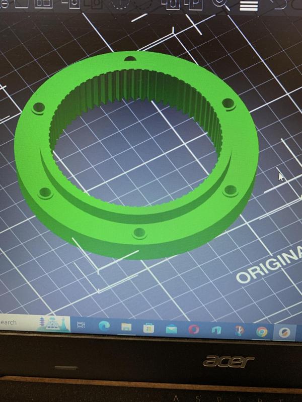 Giant Sanyo motor wheel gears