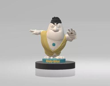 Patin Patan Thinking Egg 3d printable model
