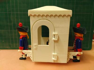 Palanquin Reyes  compatible playmobil