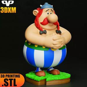 Obelix Chibi STL for 3D Printing 3DXM ChibiSTL