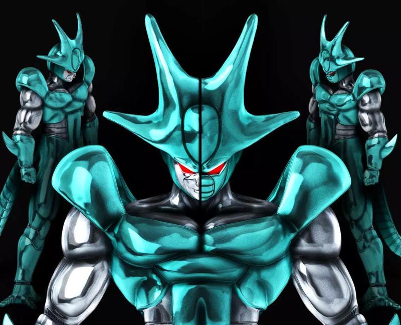 Metal Cooler Final Form Dragon Ball Z Figure for 3D print