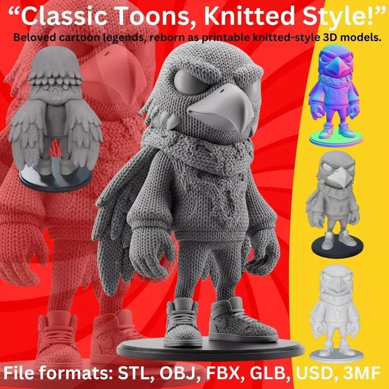 Modern Streetwear Eagle Figure