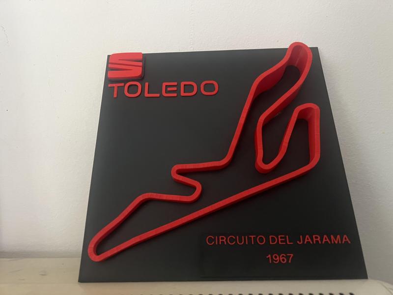 Jarama circuit replica customized
