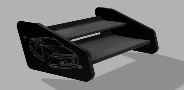 Overhang shelf