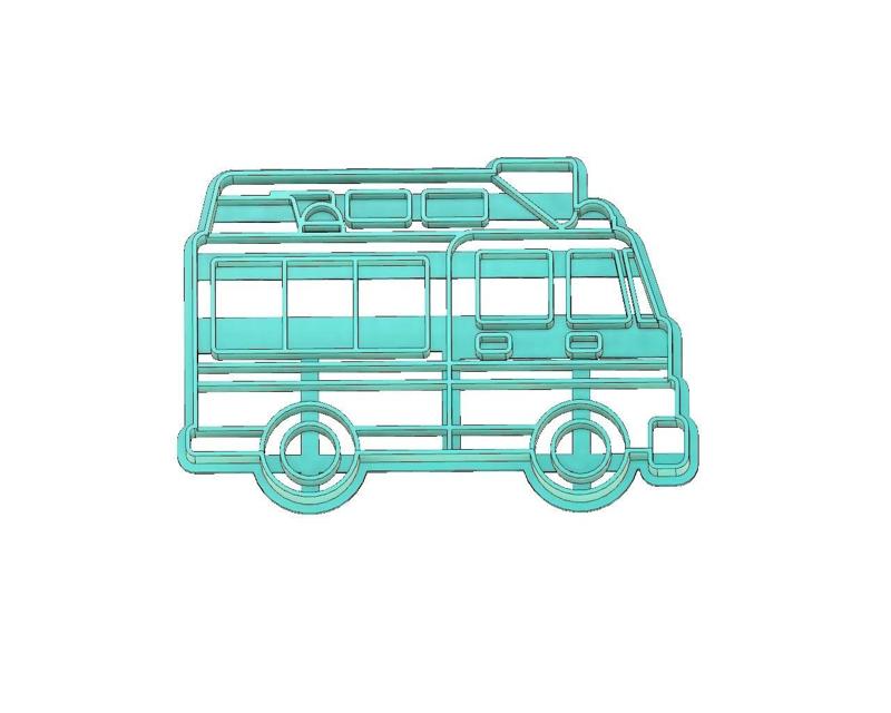 FIRE TRUCK COOKIE CUTTER, FIRE ENGINE COOKIE CUTTER, FIREFIGHTER COOKIE CUTTER, FIREMAN COOKIE CUTTER, COOKIE CUTTER, FONDANT CUTTER, FIRE ENGINE, FIRE TRUCK