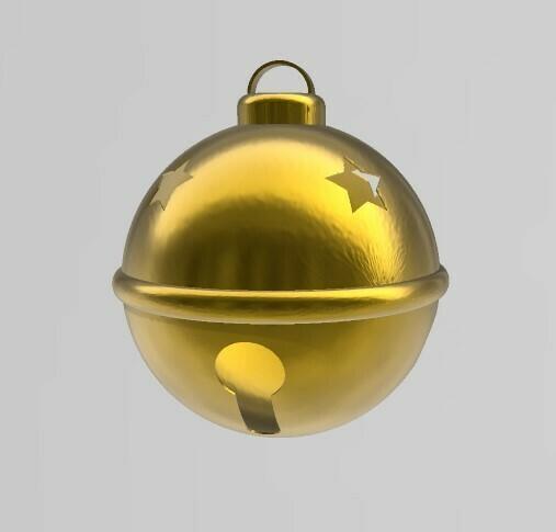 Big Jingle-Bell 21cm - Christmas Jingle-Bell 21cm - Christmas Jingle Bell 21cm