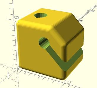 Rubber Holder Block for Lipo Fixation at Quadcopter