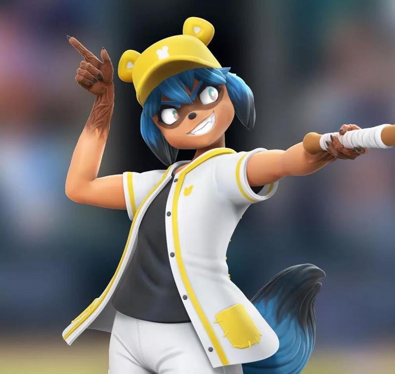 BNA Michiru Baseball 3D Model Print