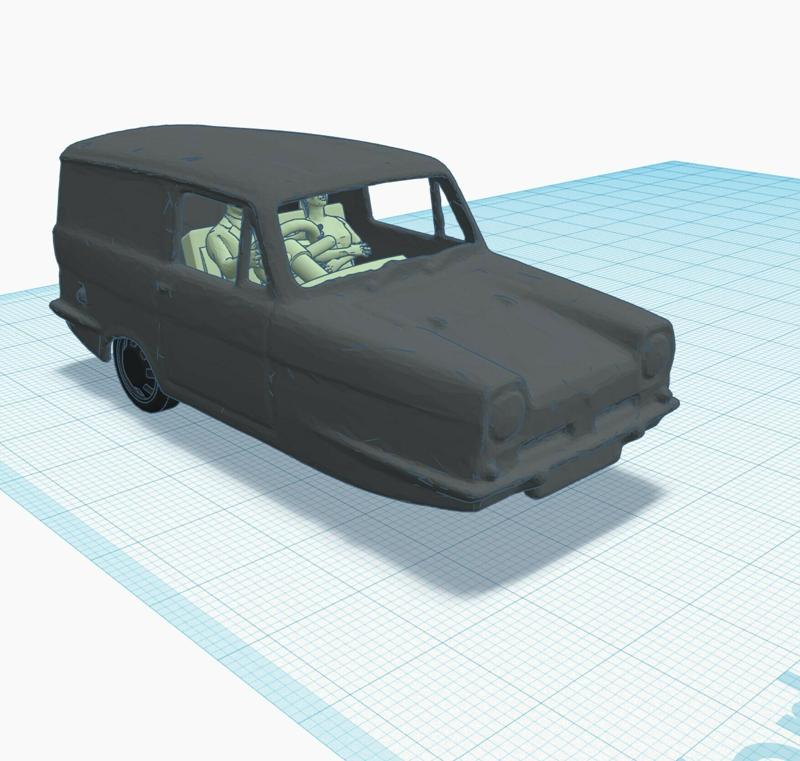 Reliant Regal Van 1965 to 1973