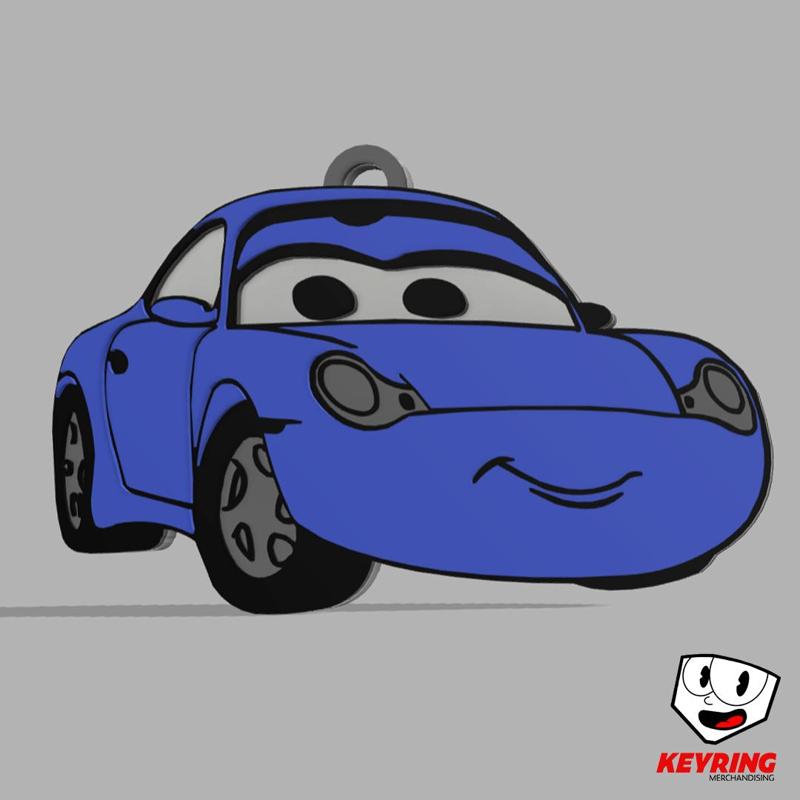 CARS SALLY KEYCHAIN | CARS KEYCHAIN SALLY