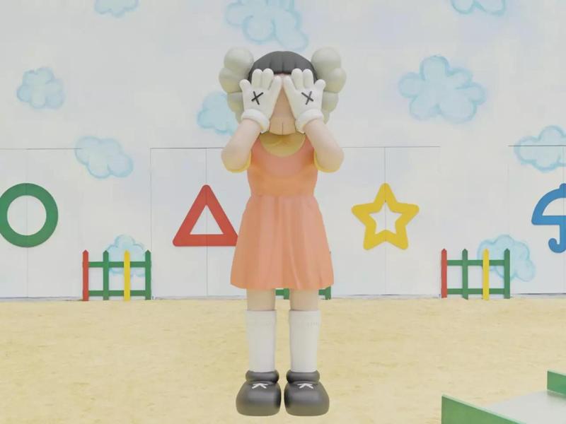 Kaws Young Hee Squid Game Season 2 Art Toy Printable