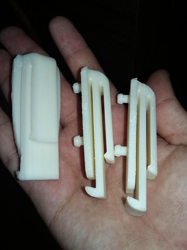 Mitsubishi Pajero seat belt clip.