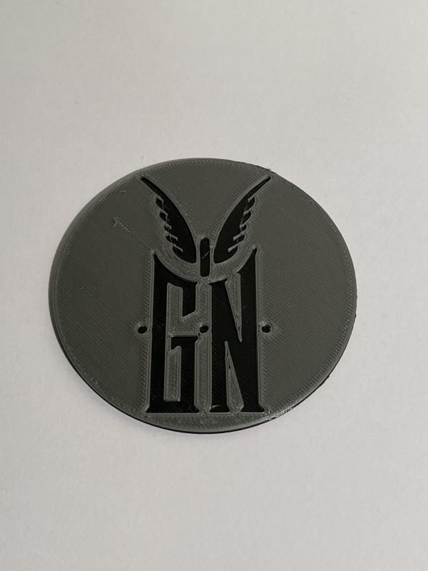 GN badge for wheel chock