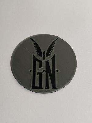 GN badge for wheel chock