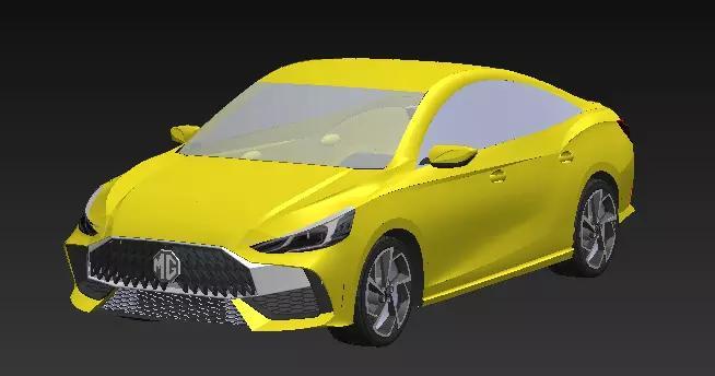 MG5 body 3D model