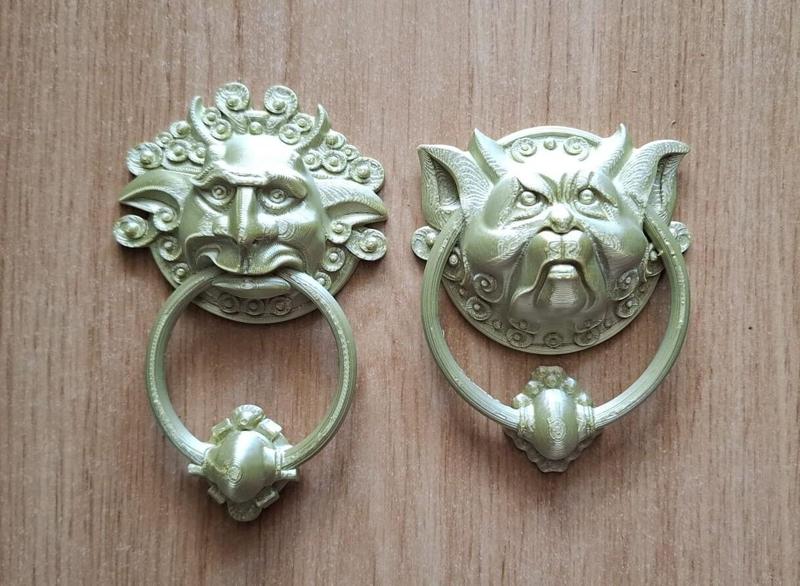 Doorknockers Labyrinth (1986) FAN ART - Decorative models for 3D Printing
