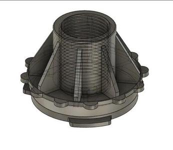 Pump piston head for SUP boards