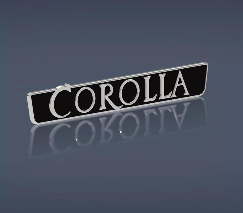 Toyota Corolla 2nd Gen KE20 KE25 KE26 TE20 TE21 TE25 TE27 Emblem