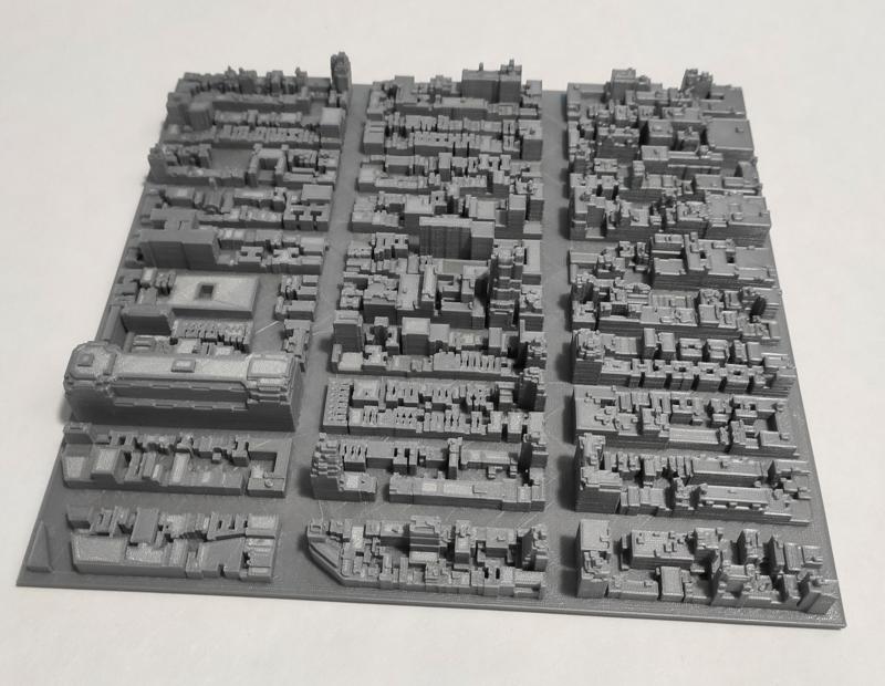 3D Model of Manhattan Tile 19