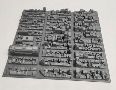 3D Model of Manhattan Tile 19