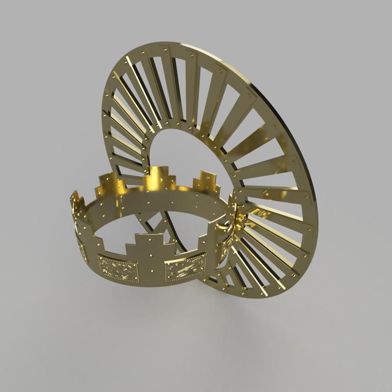 "The Green Knight (2021)" King's Crown