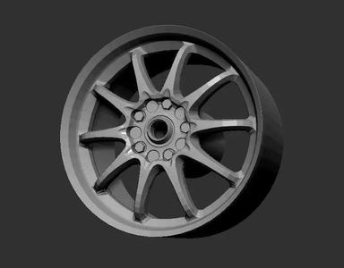Volk Rays CE28 Wheels 3D Print Ready 3D print model Rims CE 28