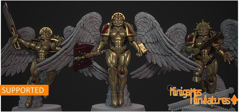 Sanguinary guard waifus anime figurines