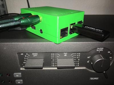 Raspberry Pi 2 with Hifiberry DAC Case