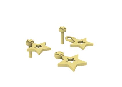 Barbie Jewel Hair Mermaid Earring