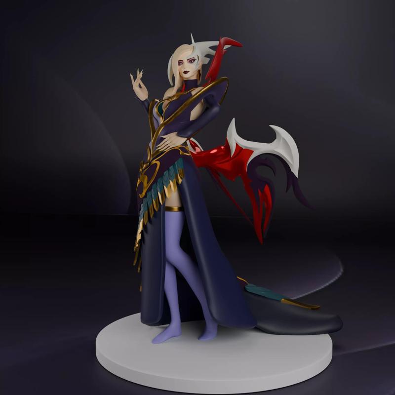 Coven Morgana From League of Legends Ready For Printing