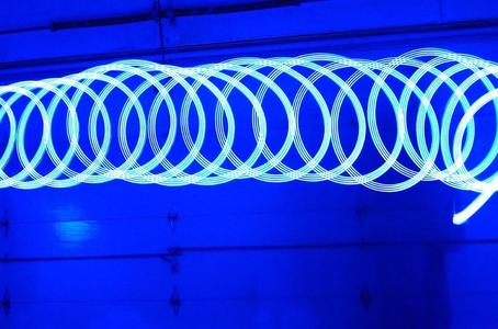 Light painting LED orb