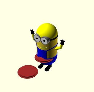 Minion Coffee Pad Dispenser