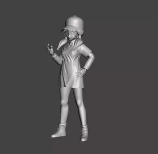 Videl Dragon Ball 3D Model