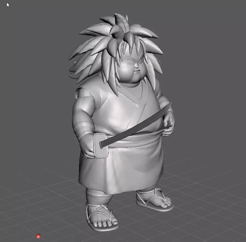 Yajirobe 3D Model dragon ball character