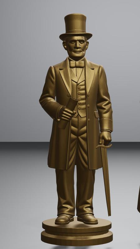 American Civil War Chess Set